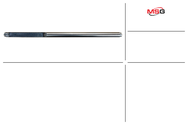 Вал (шток) рулевой рейки MS GROUP FI402NL00C