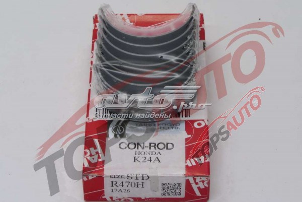 R470HSTD Taiho folhas inseridas de cambota de biela, kit, padrão (std)