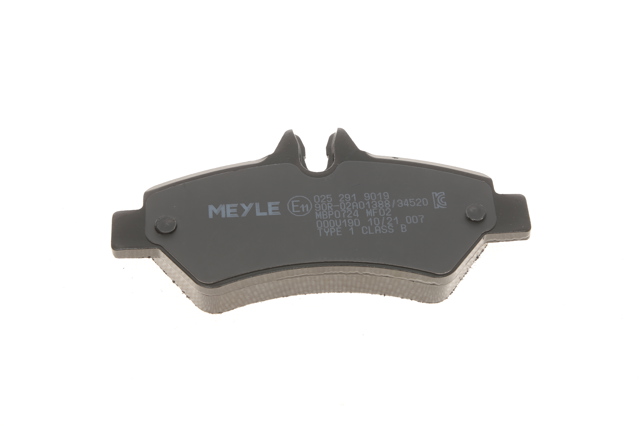 Задние дисковые колодки Meyle 252919019