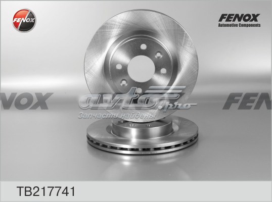 Диск тормозной передний Fenox TB217741