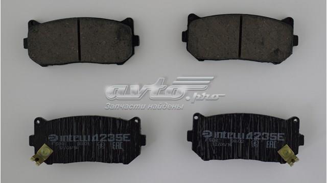 Колодки тормозные задние дисковые DAFMI D235E
