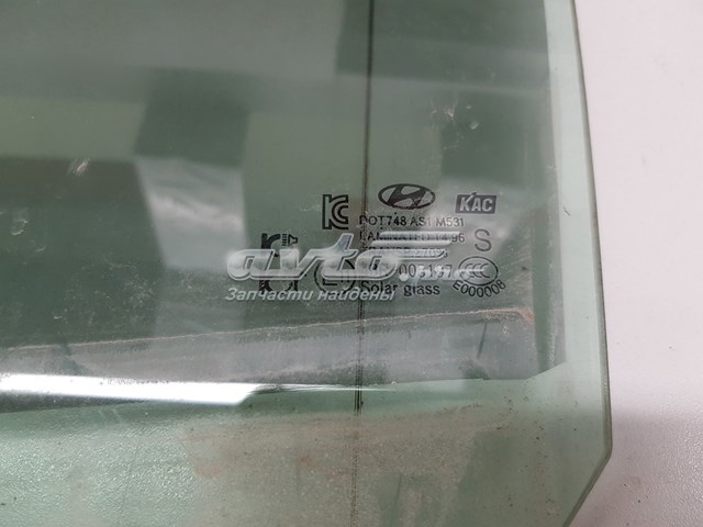 Купить 834103N020 Hyundai/Kia Стекло двери задней левой