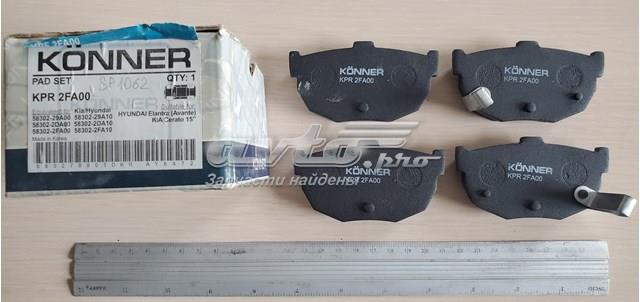 Колодки дисковые  Konner KPR2FA00 цена, от 13.38 USD