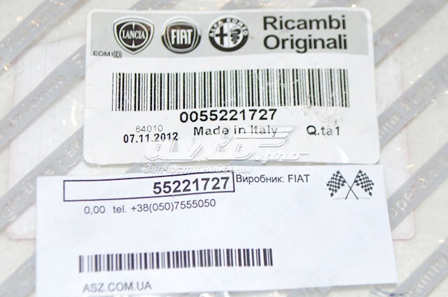 55221727 General Motors vedante de refrigerador egr do sistema de recirculação dos gases