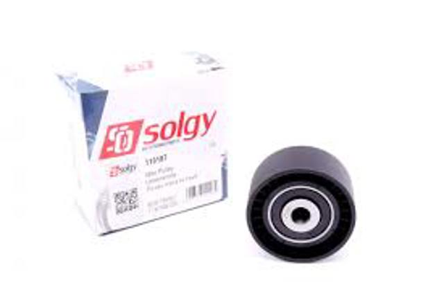 Rolo de reguladora de tensão da correia de transmissão 110187 Solgy