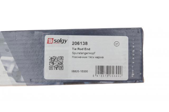 206138 Solgy Наружный наконечник рулевой тяги