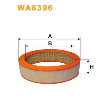 Воздушный фильтр WA639612 WIX