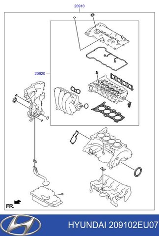  209102EU07 Hyundai/Kia