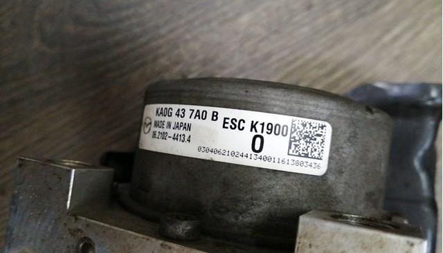 KJY1437A0C Mazda Блок ABS гидравлический