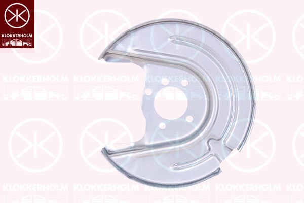 Защита тормозного диска заднего правая на Skoda Octavia A7, 5E3