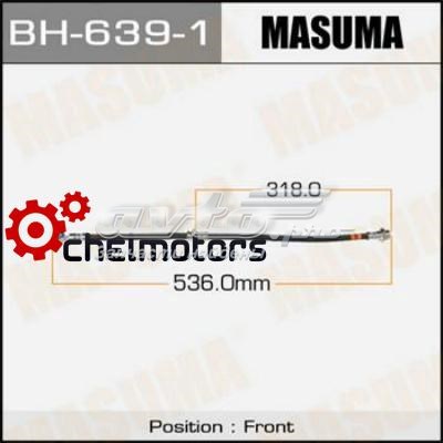 Тормозной шланг Masuma BH6391 цена, от 26.14 USD