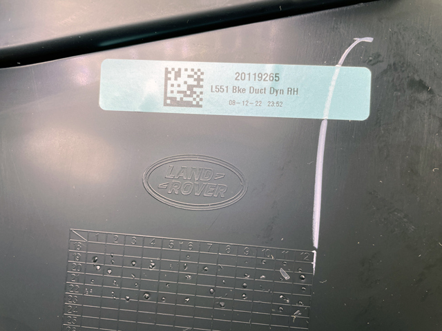 LR129401 Land Rover 