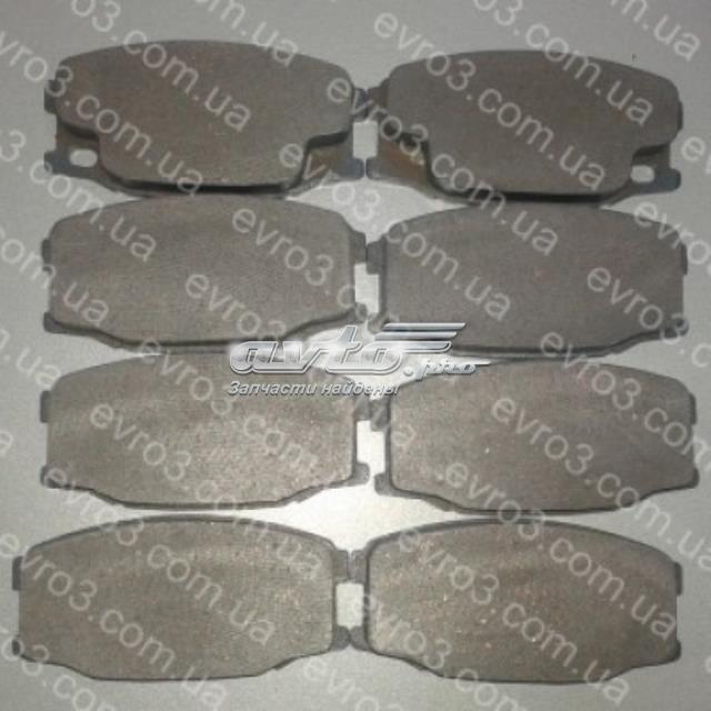 Колодки тормозные передние дисковые MITSUBISHI MK499872