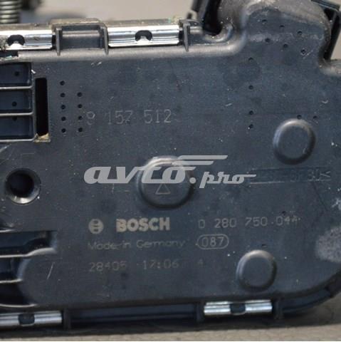 0280750044 Bosch válvula de borboleta montada