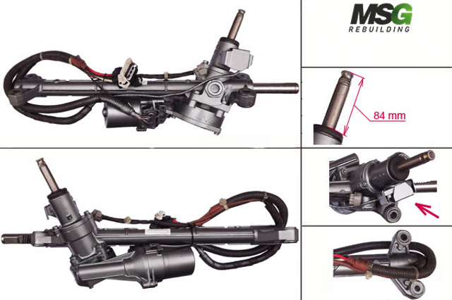 Рулевая рейка SU402NLA0R MSG Rebuilding