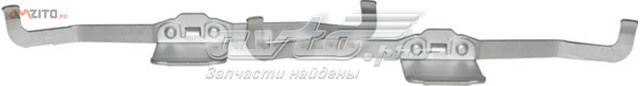 Комплект пружинок крепления дисковых колодок передних 1163651110 JP Group