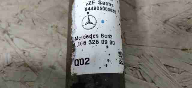 A1663201730 Mercedes amortecedor traseiro