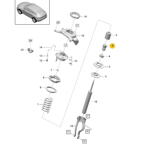  95B412131C Porsche