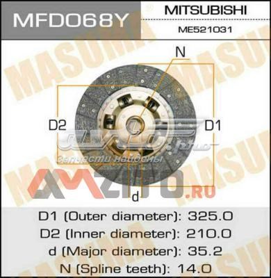 A0911601130 Market (OEM) диск сцепления