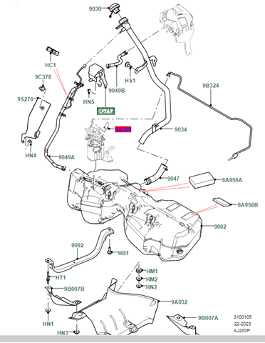 LR106366 Land Rover 