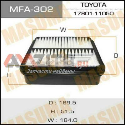 Воздушный фильтр MFA302 Masuma