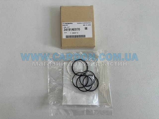 Купить 34191AE070 Subaru Ремкомплект рулевой рейки (механизма), (ком-кт уплотнений)