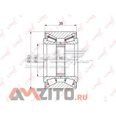 Подшипник ступицы WB1402 Lynxauto