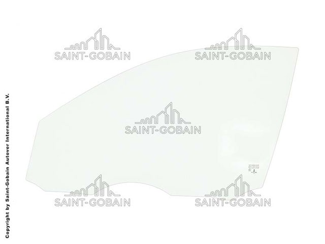 GS6402D303 XYG Стекло двери передней левой