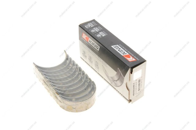Вкладыши коленвала, коренные, комплект, 2-й ремонт (+0,50) King MB5592AM05 цена, от 20.42 USD