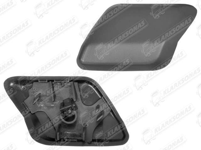 7S7113L019BAXWAA Ford placa sobreposta do injetor de fluido para lavador da luz dianteira