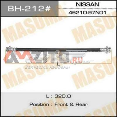 Купить BH212 Masuma Шланг тормозной передний левый