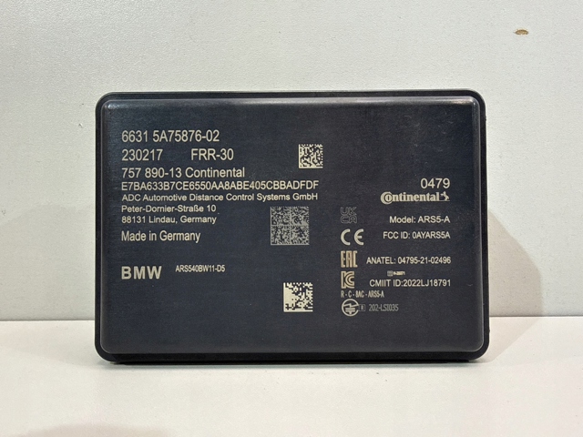 Радарный датчик дистанции BMW 66315A60AA3