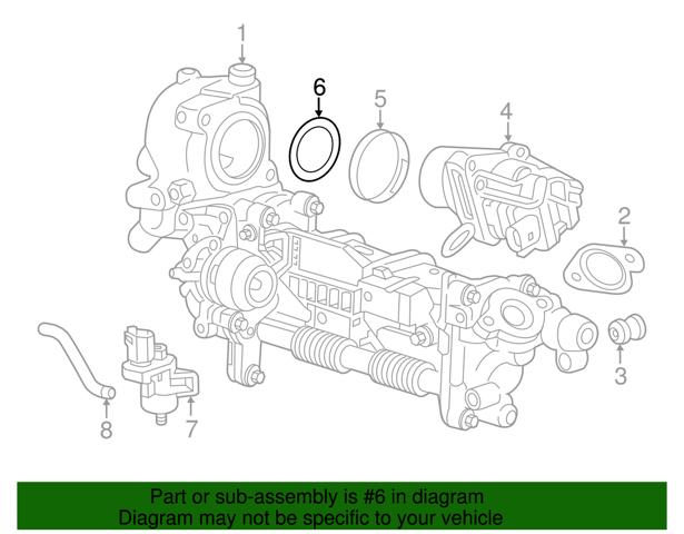 Прокладка EGR-клапана рециркуляции Opel 55577389 цена, от 3.19 USD