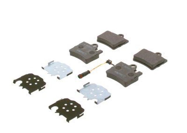 Купить 986424830 Bosch Колодки тормозные задние, дисковые