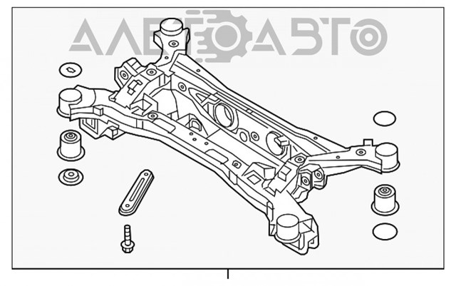 Купить 55405C5050 Hyundai/Kia Оси полуприцепов и прицепов