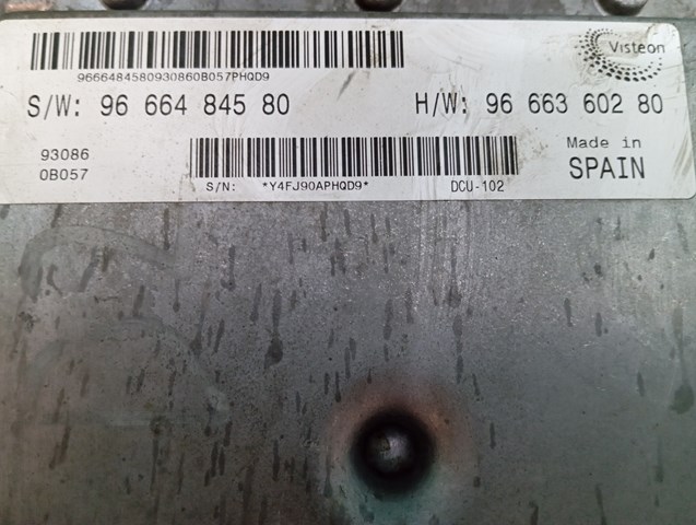 9666089880 Fiat/Alfa/Lancia 