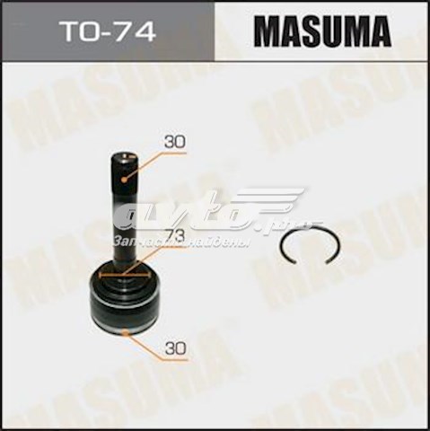 ШРУС наружный передний TO74 Masuma