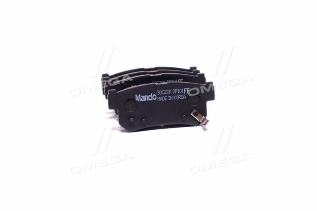 Купить MPD13 Mando Колодки тормозные задние, дисковые