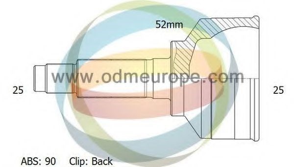 Амортизатор передний ASAM 75811