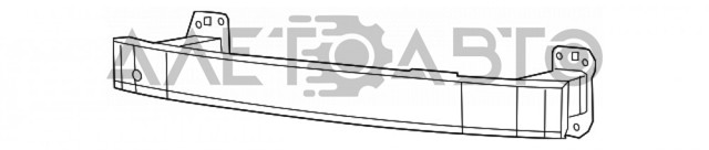 Усилитель переднего бампера PCR44035A Signeda