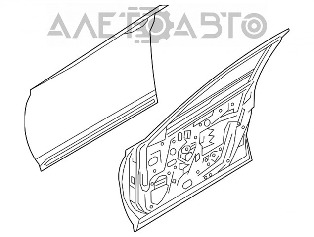 Дверь передняя левая HMA015NAMA Nissan/Infiniti