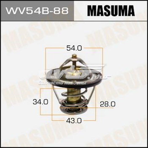 Термостат Masuma WV54B88