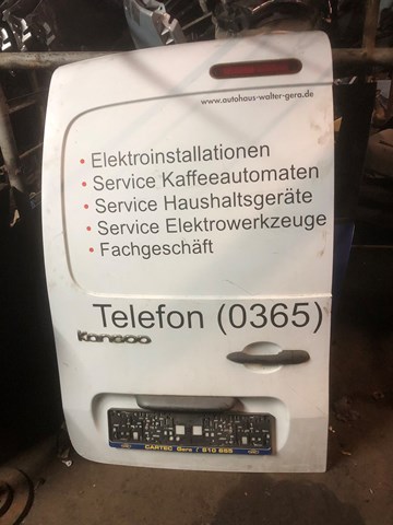  Дверь задняя левая Renault Kangoo 2