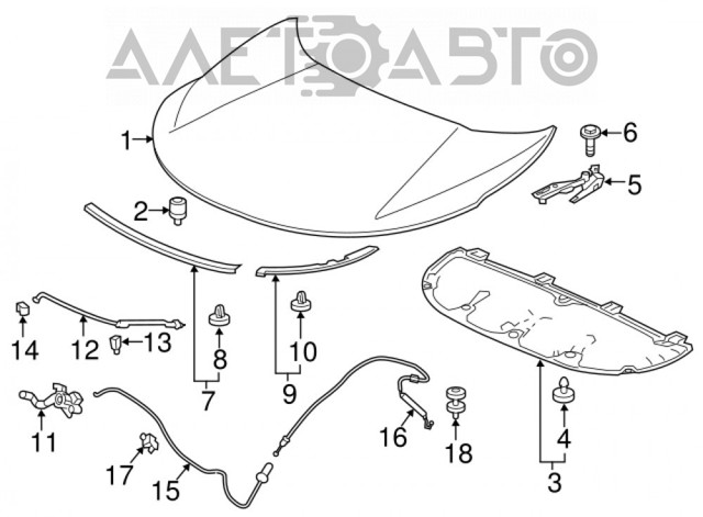 Купить 74145TLAA00 Honda 