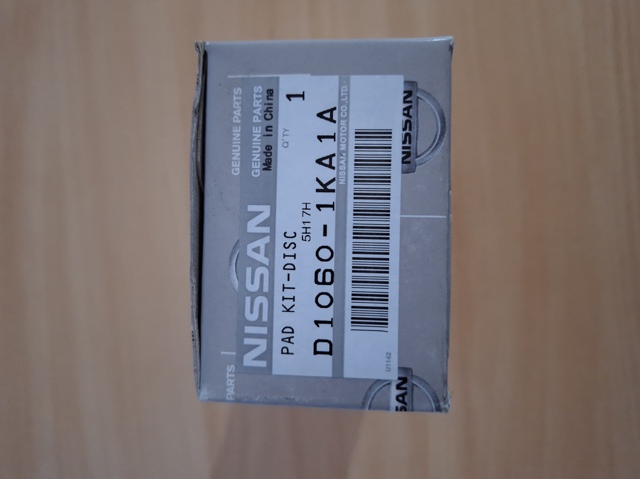 410602Y9X0 Nissan/Infiniti Колодки передние