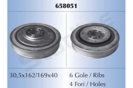 RS658051 Starline Шкив коленчатого вала