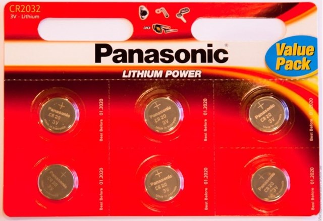 Batería de llavero CR2032EL PANASONIC