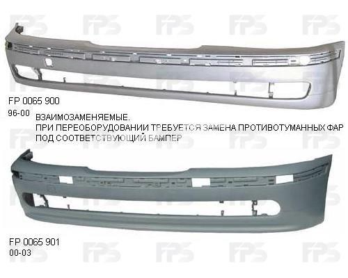 Бампер на авто FPS FP0065900 цена, от 61.20 USD