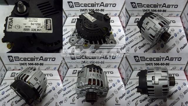 Автомобильный генератор VALEO 2542722B цена, от 124.92 USD
