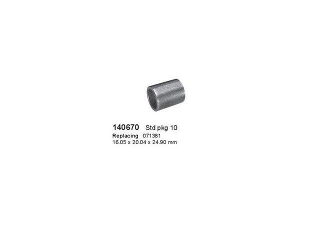 Щетка генератора Cargo 140367 цена, от 2.34 USD